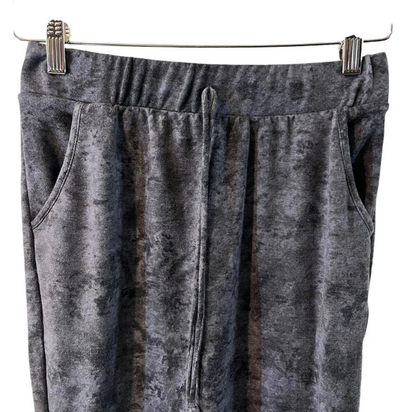 Fashion Nova Knit Tie Dye Skirt Size Medium Drawstring Pockets Comfy Stretch - Picture 2 of 5